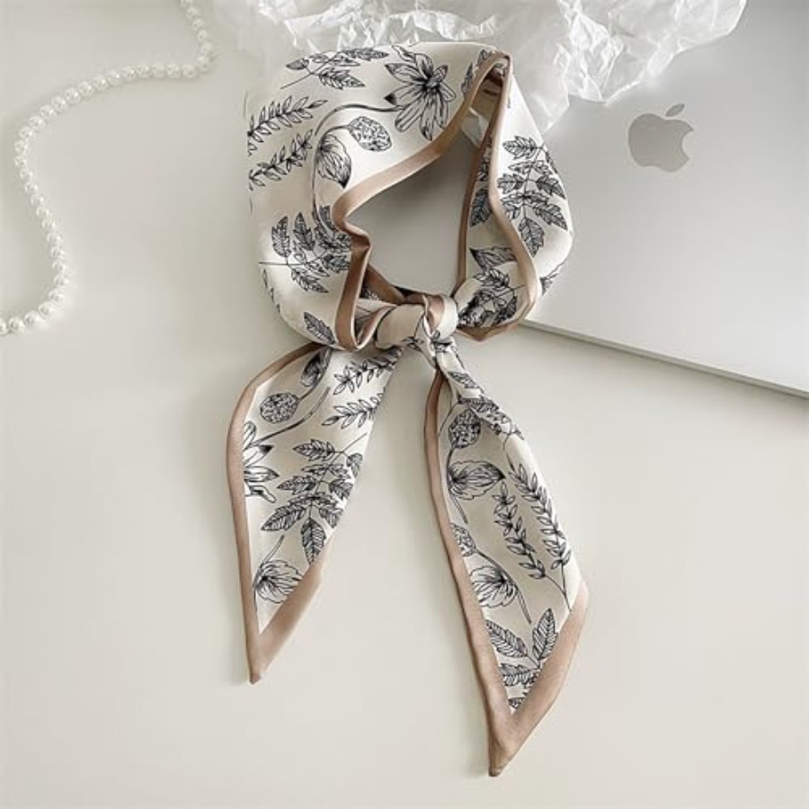 WENLOOY Zestaw 4 szt. szalików – Silk Neck Scarf recenzja i cena