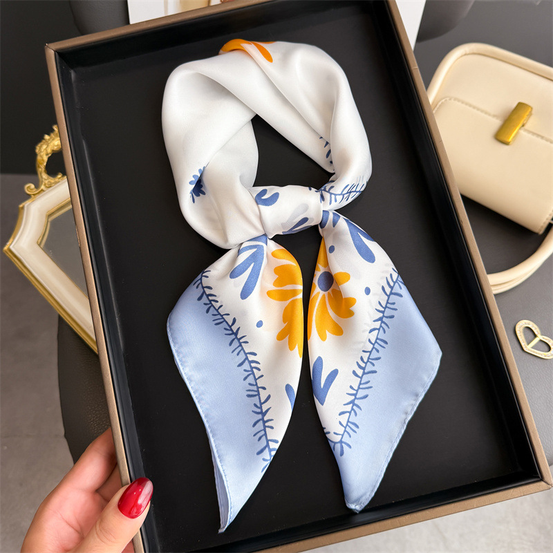 1 szt. nowy, modny jedwabny ap – Silk Neck Scarf recenzja i cena